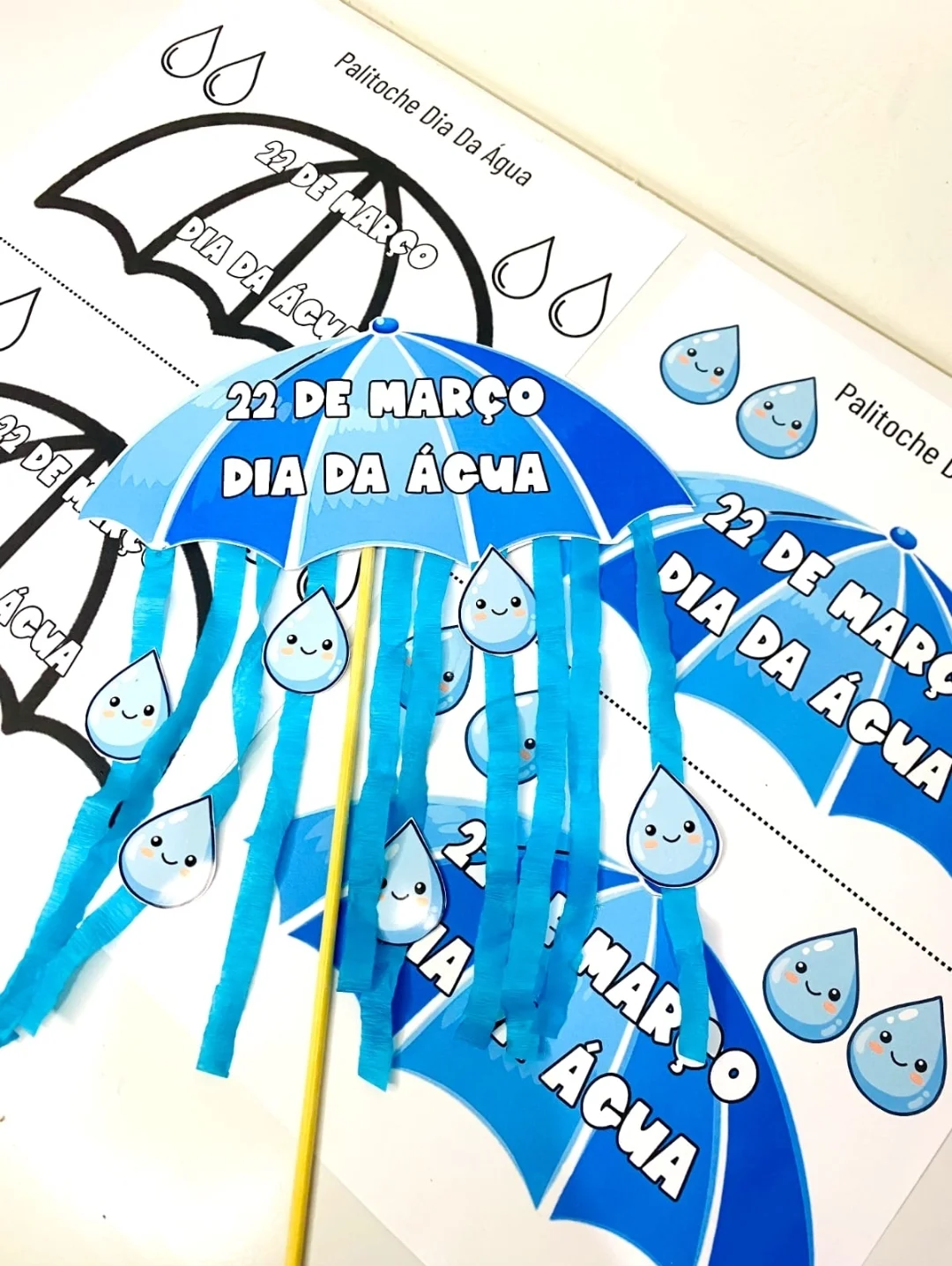 Palitoche Dia Da Água uma atividade interativa e divertida! — capa do material