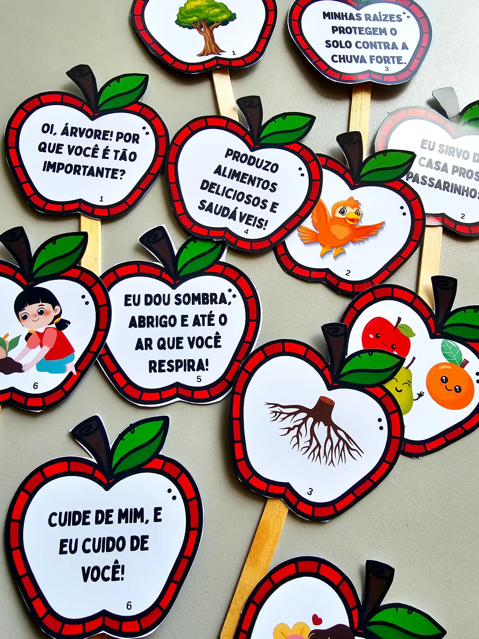 Palitoches As Árvores – Recurso Lúdico para Educação Ambiental — amostra 2: Um recurso lúdico e interativo para conversar…