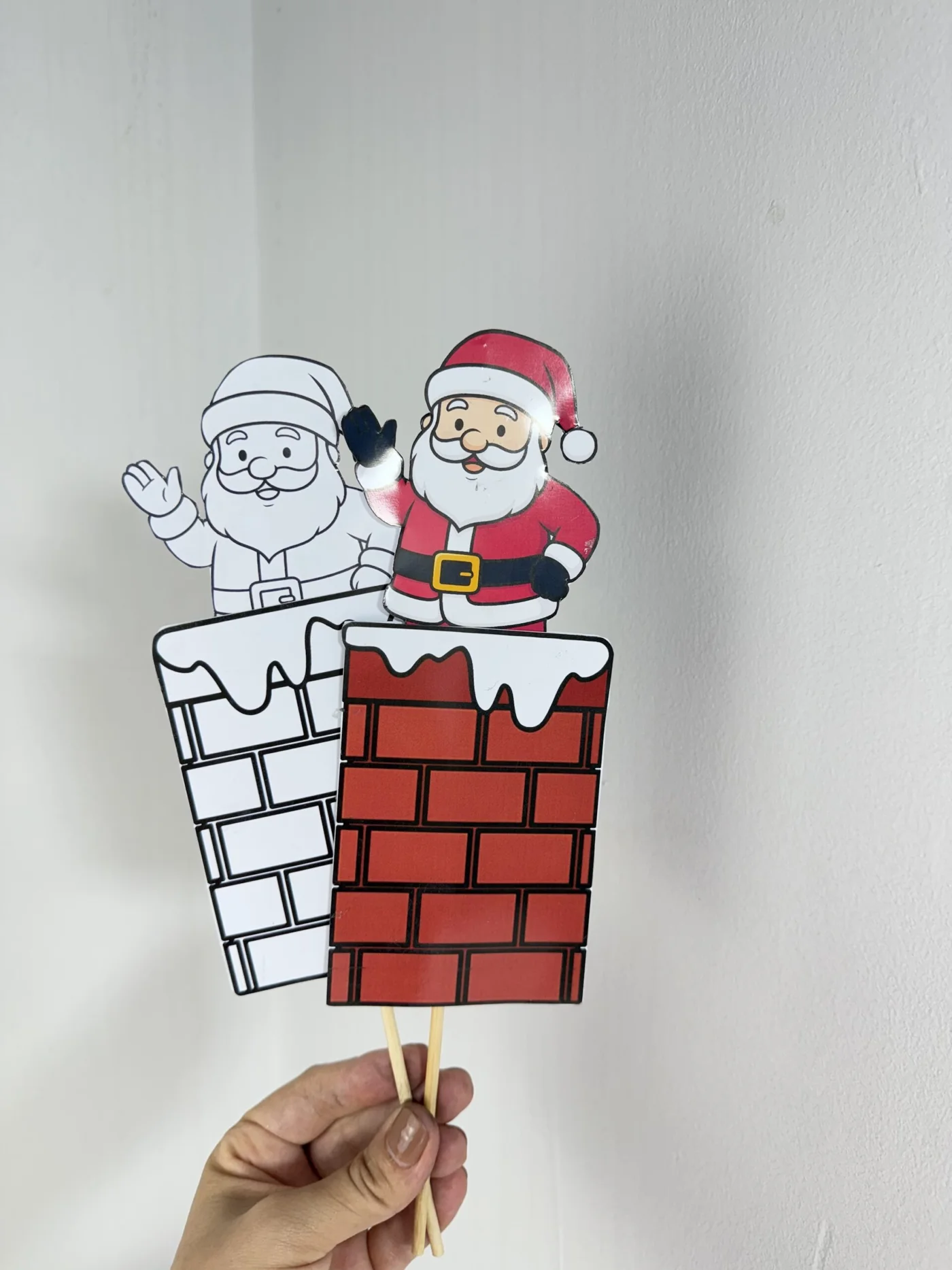 Papai Noel na chaminé — Datas comemorativas para Todas as séries: *Papai Noel na chaminé* Para as crianças pintarem,…