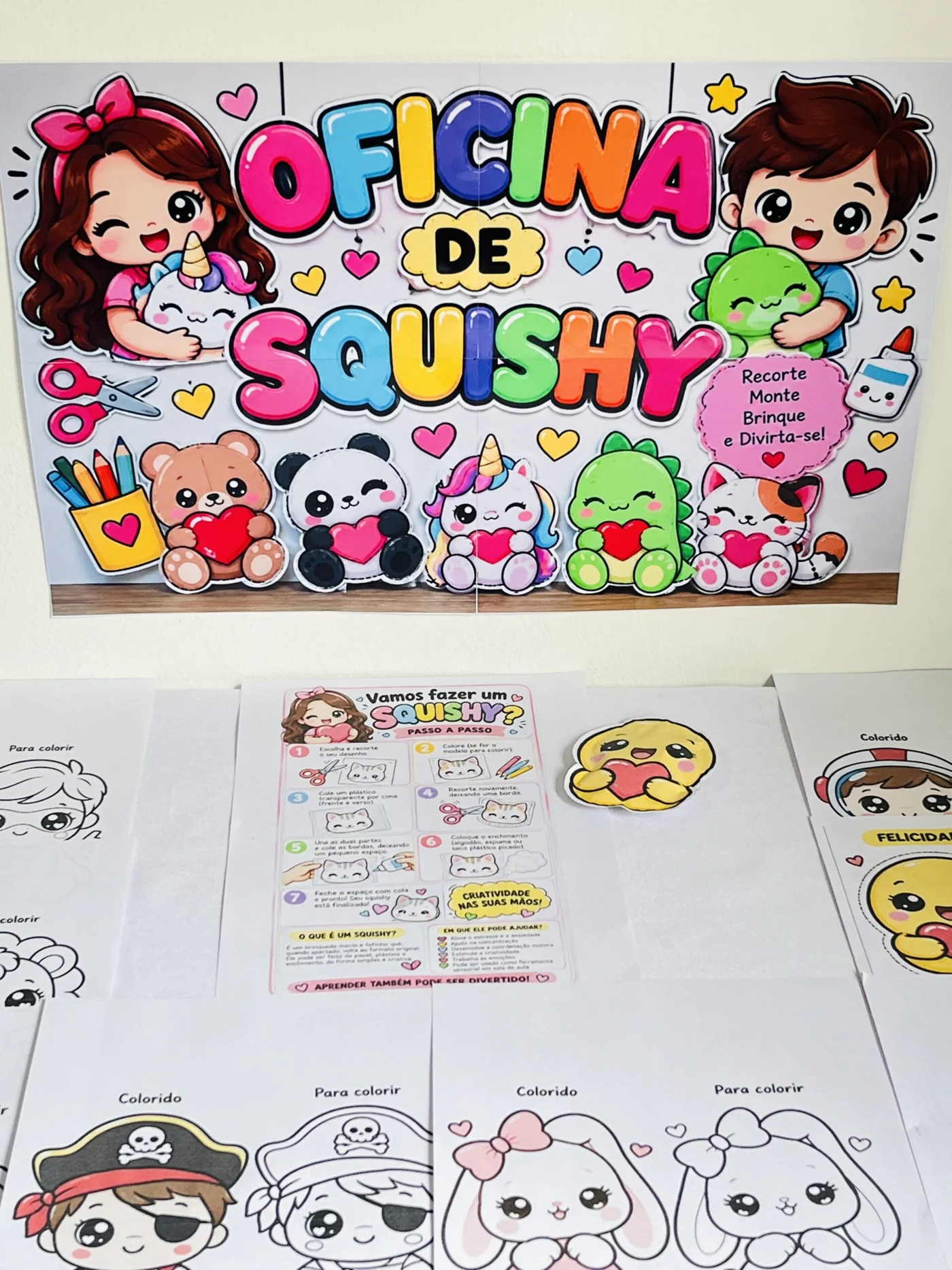 Paper Squishy para Imprimir | Educação Infantil — Datas comemorativas para Educação Infantil: Paper Squishy para Imprimir –…