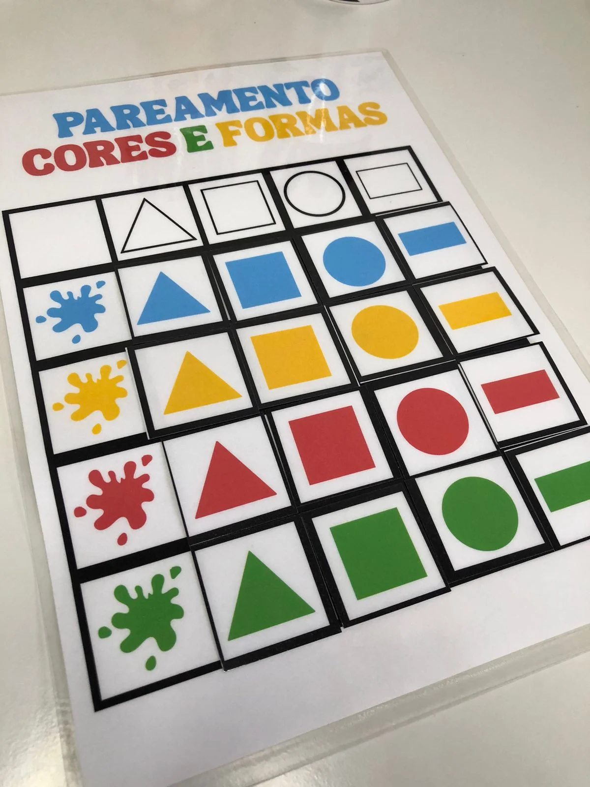 🔺Pareamento – Cores e Formas – PDF para Imprimir — amostra 3: Para quem é indicado 🔺Pareamento – Cores e Formas – PDF para Imprimir — amostra 3: Para quem é indicado