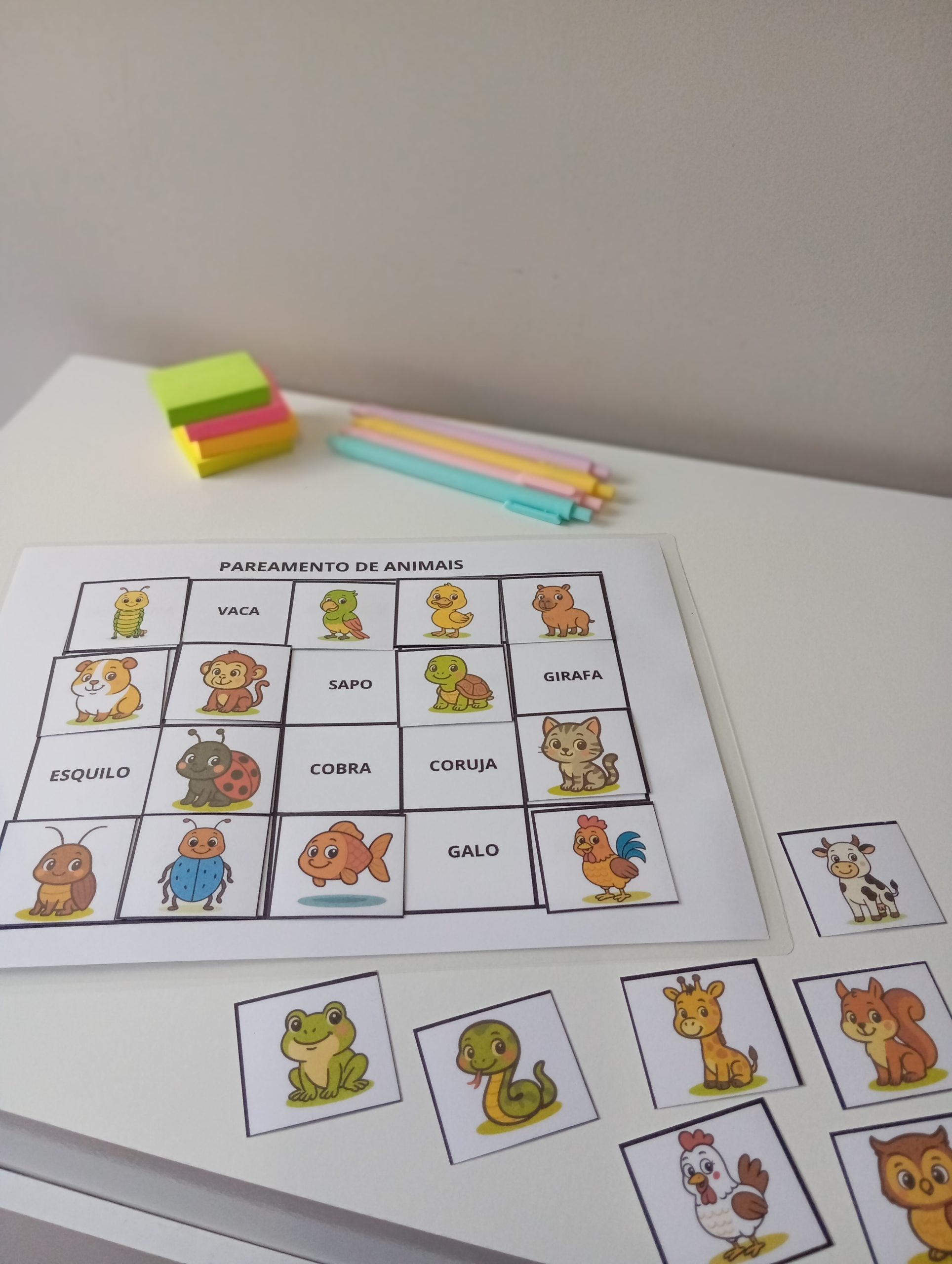 Pareamento De Animais – Educação infantil – PDF para Imprimir — amostra 2: Para quem é indicado