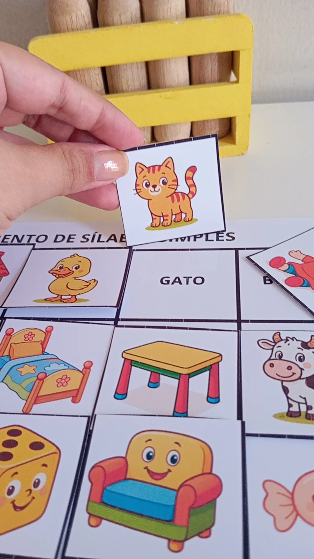PAREAMENTO DE SÍLABAS SIMPLES - ALFABETIZAÇÃO INICIAL — amostra 1: O Pareamento de Sílabas Simples é um recurso pedagógico…