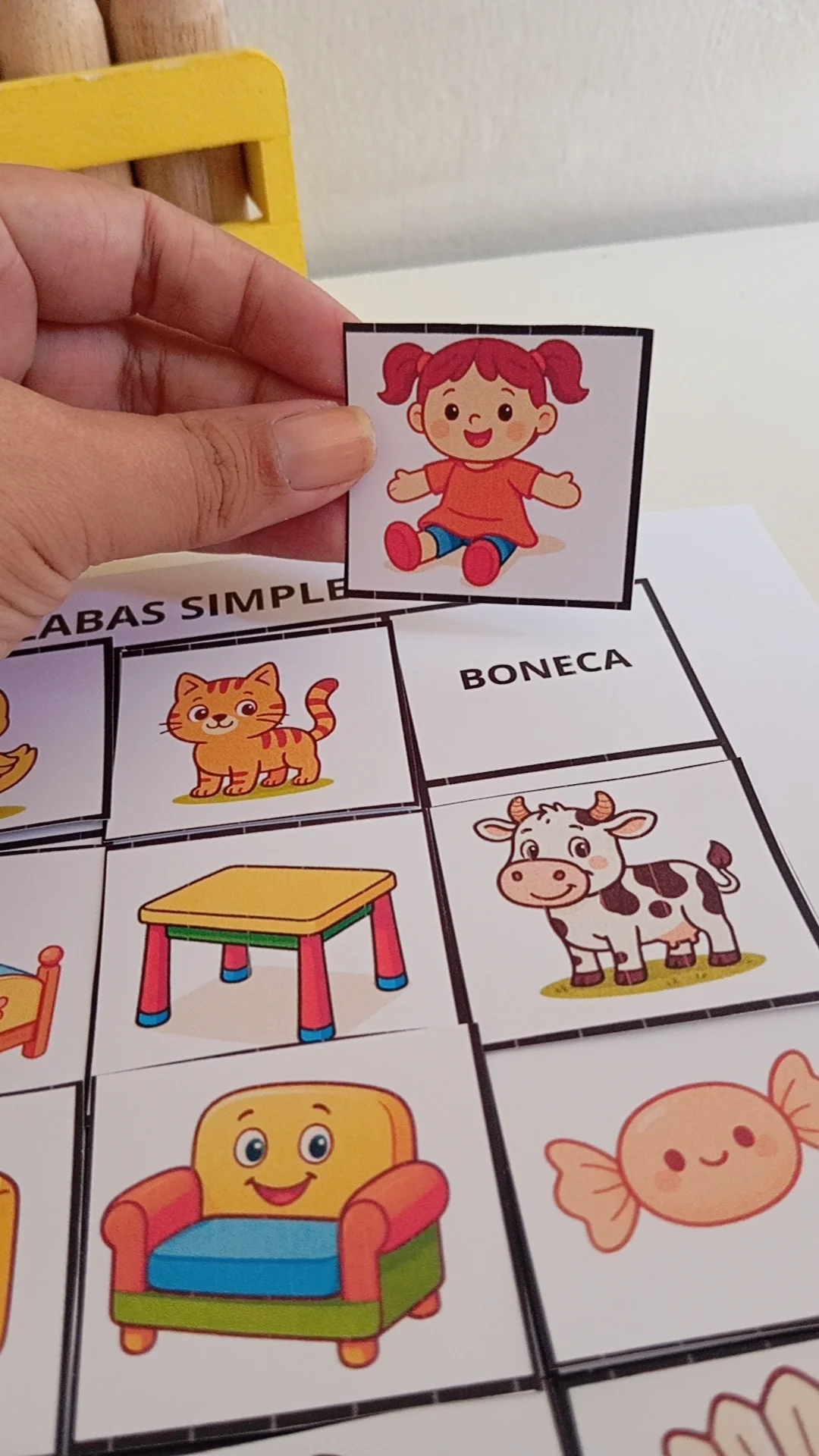PAREAMENTO DE SÍLABAS SIMPLES - ALFABETIZAÇÃO INICIAL — amostra 5: O Pareamento de Sílabas Simples é um recurso pedagógico…