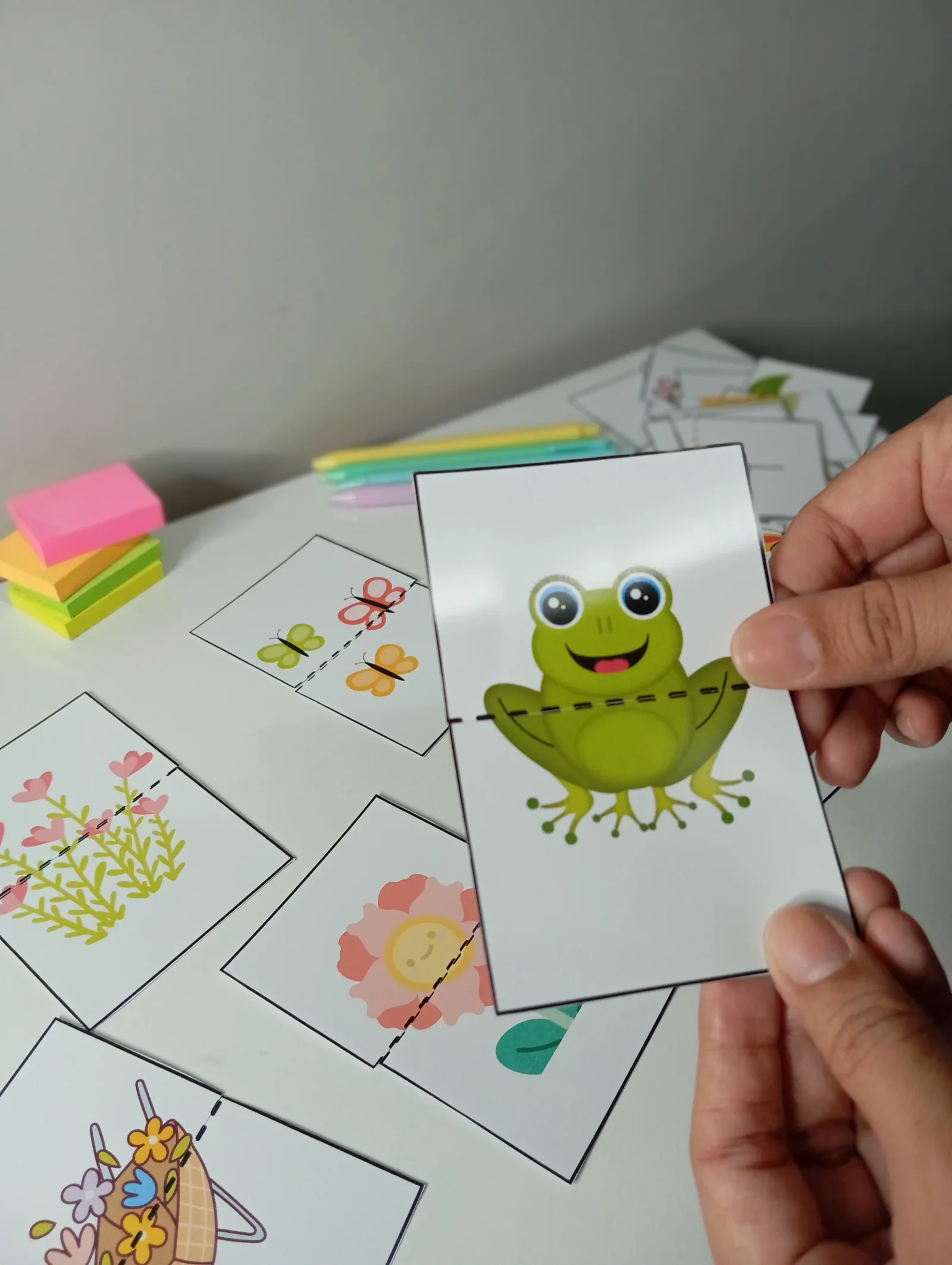 Pareamento Primavera – Atividade para Imprimir — amostra 3: Atividade de pareamento da Primavera para estimular atenção,…