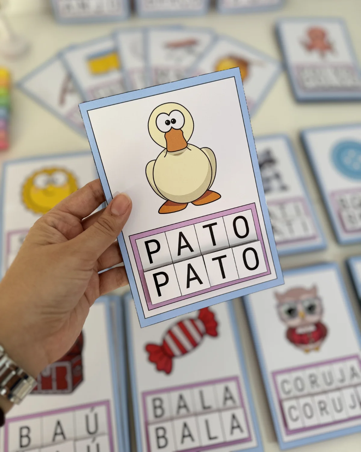 Pareando Frases – PDF para Imprimir | Alfabetização — amostra 6: Desenvolvido para a Educação Especial, este material…