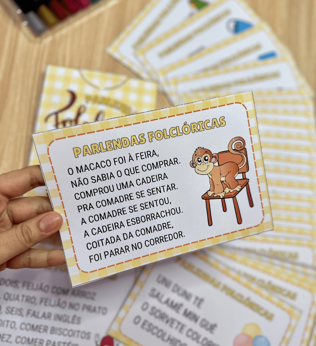 Parlendas Folclóricas: 34 Textos e Caixinha para Imprimir — amostra 4: Para quem é indicado