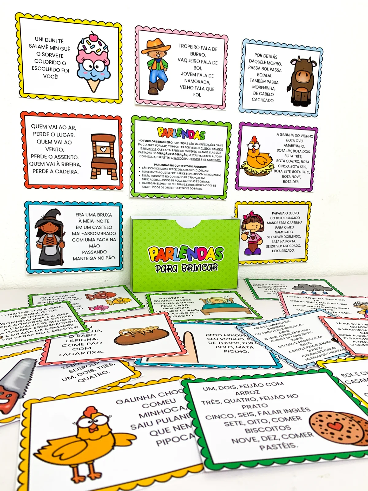 Parlendas para brincar | Educação Infantil e Anos Iniciais — amostra 3: Quando a brincadeira encontra a aprendizagem,…