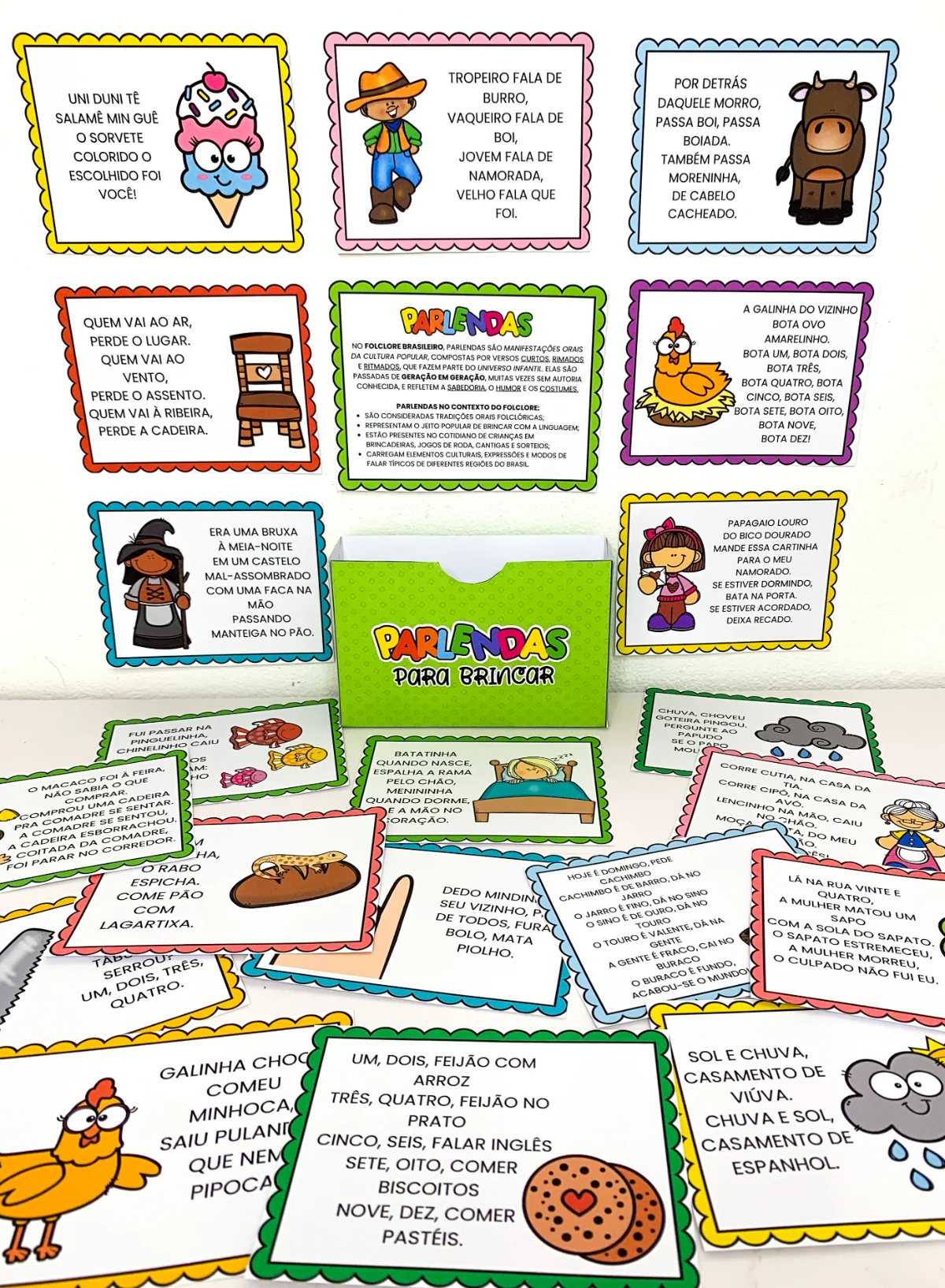 Parlendas para brincar | Educação Infantil e Anos Iniciais — amostra 4: Quando a brincadeira encontra a aprendizagem,…