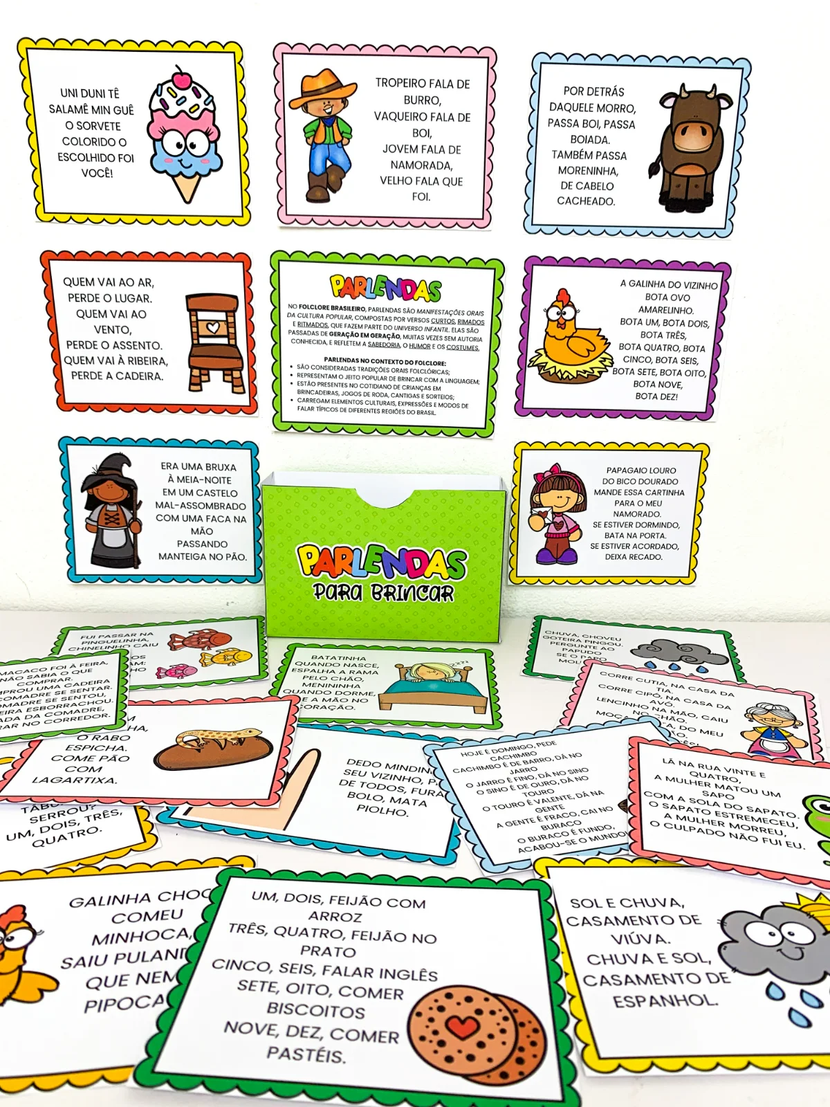Parlendas para brincar | Educação Infantil e Anos Iniciais — amostra 5: Quando a brincadeira encontra a aprendizagem,…