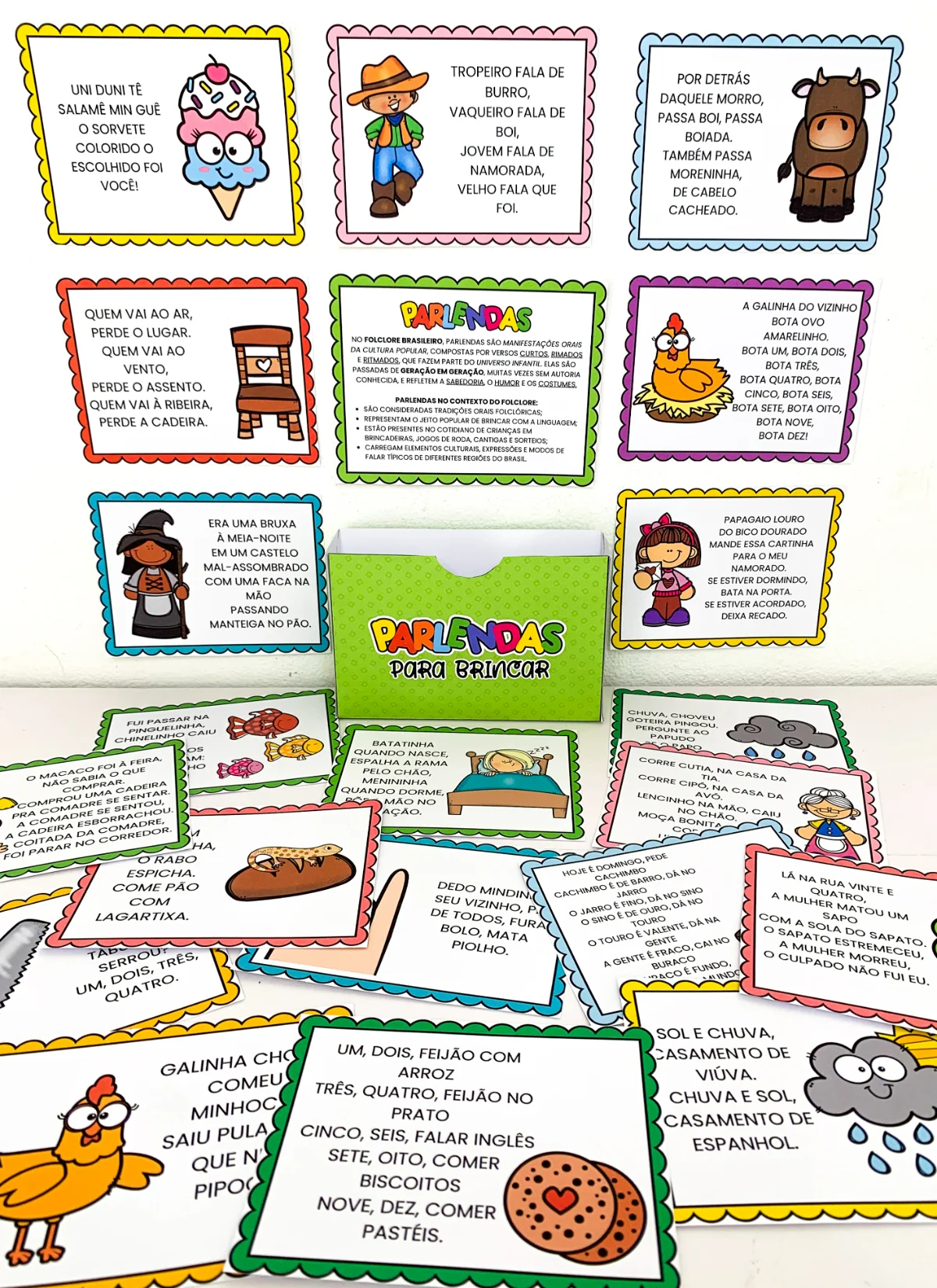 Parlendas para brincar | Educação Infantil e Anos Iniciais — amostra 6: Quando a brincadeira encontra a aprendizagem,…