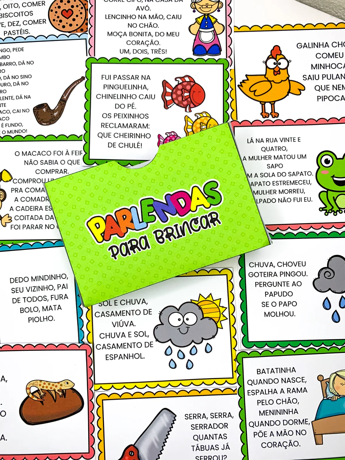 Parlendas para brincar | Educação Infantil e Anos Iniciais — Alfabetização para Educação Infantil: Quando a brincadeira…