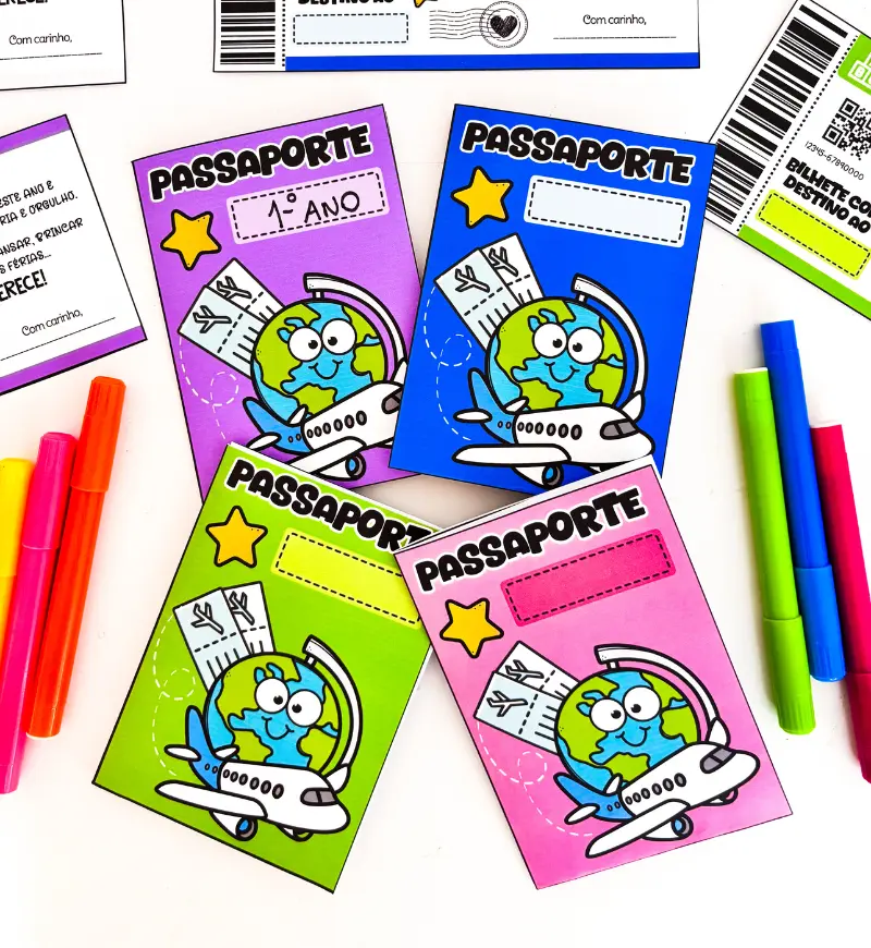 Passaporte do Aluno em PDF para Despedida da Turma — amostra 4: Para quem é indicado