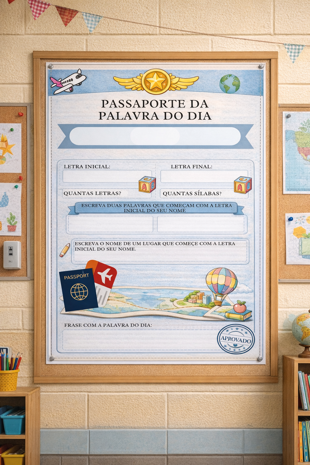 Passaporte do nome – PDF para Imprimir | Educação Infantil e Alfabetização — capa do material