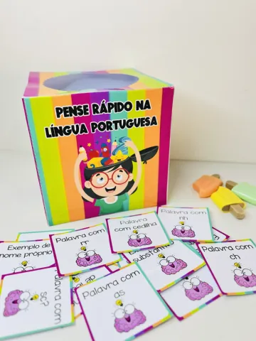 Pense Rápido: Jogo Educativo de Agilidade Mental e Raciocínio Lógico — capa do material