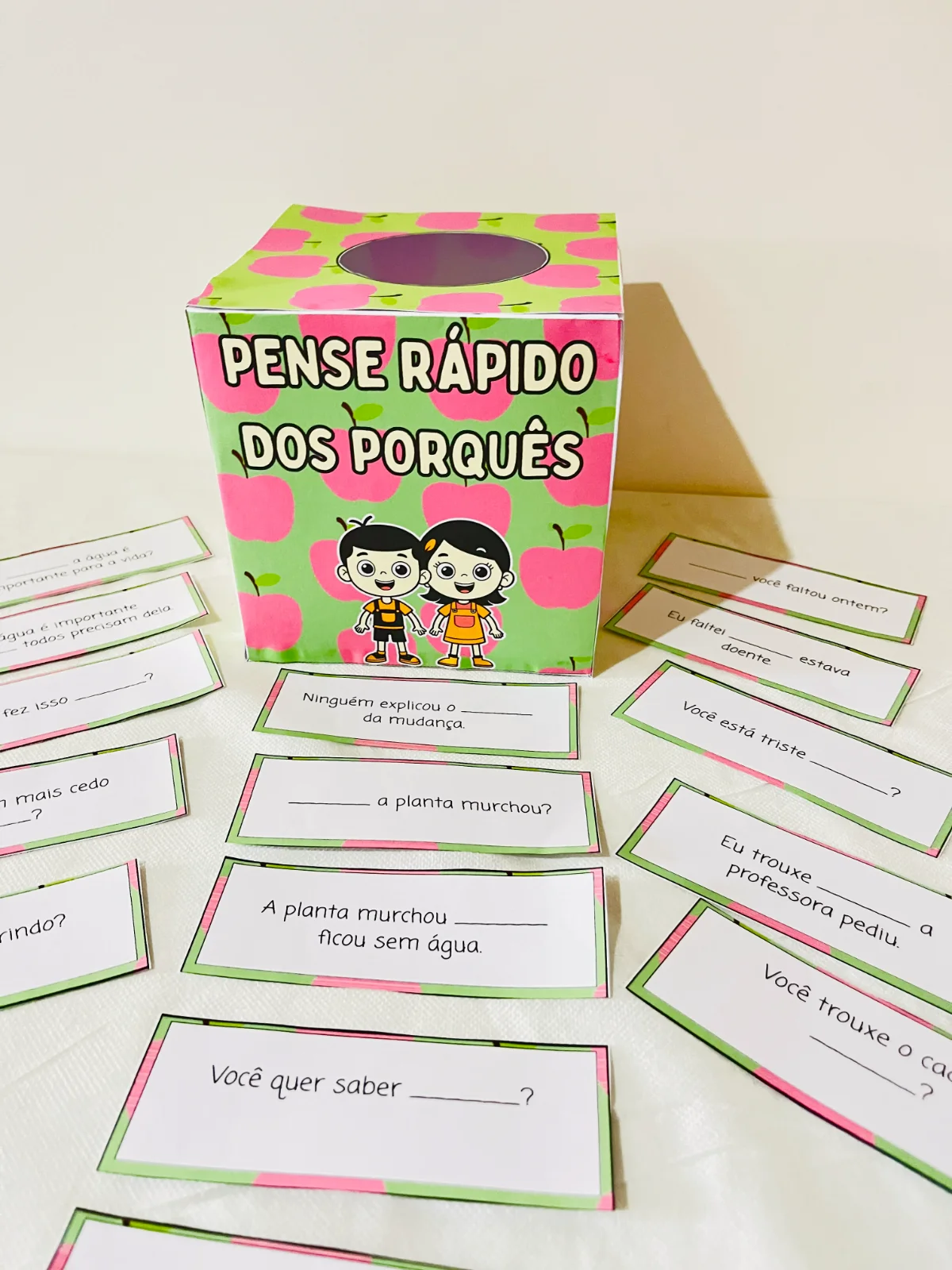Pense Rápido — Os Porquês – Material Pedagógico — amostra 6: Se tem um conteúdo que costuma gerar dúvidas, são os porquês