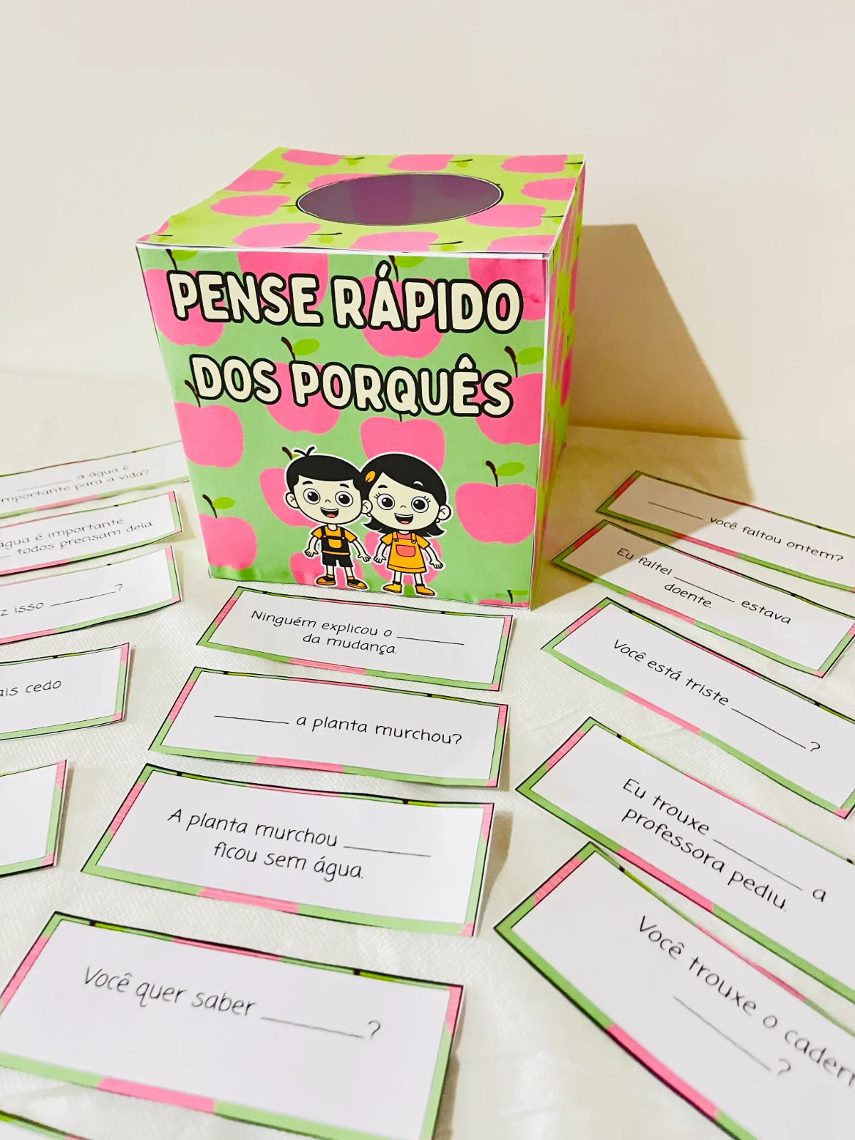 Pense Rápido — Os Porquês – Material Pedagógico — Alfabetização para Todas as séries: Se tem um conteúdo que costuma gerar…