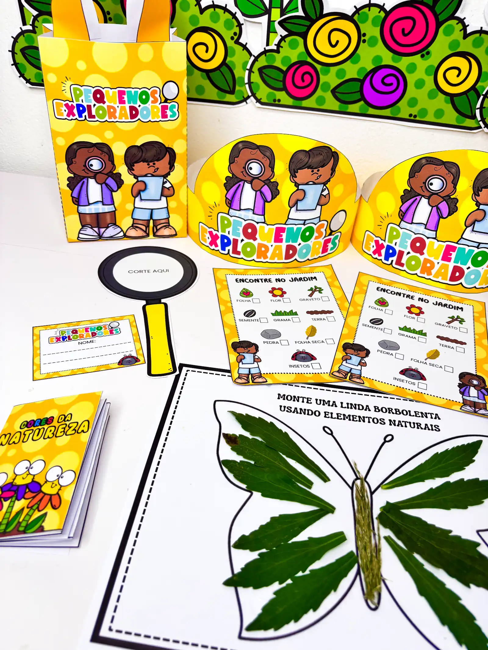 Pequenos Exploradores – Kit de Exploração da Natureza — amostra 2: Uma proposta lúdica e cheia de descobertas para que as…