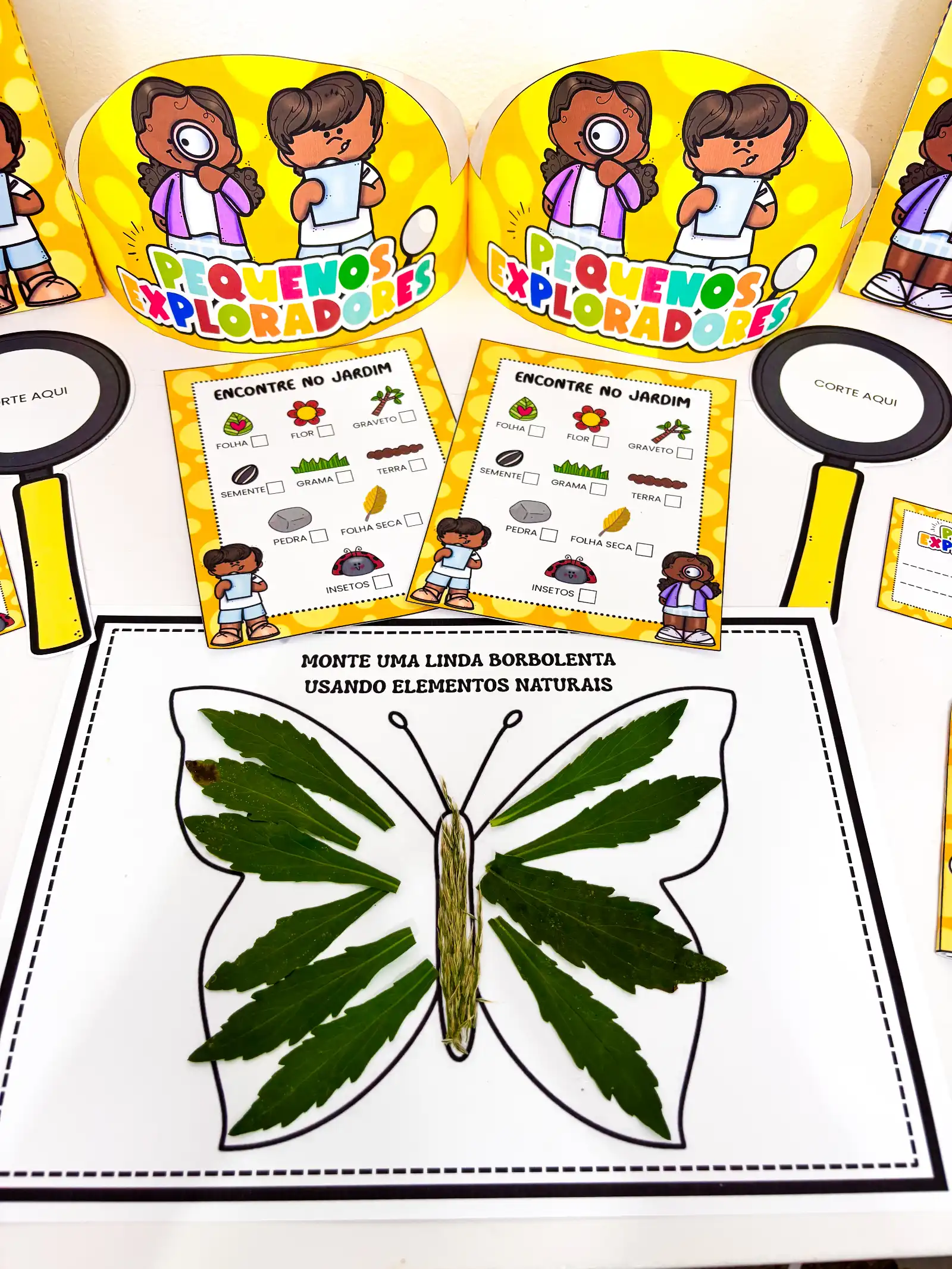 Pequenos Exploradores – Kit de Exploração da Natureza — amostra 3: Uma proposta lúdica e cheia de descobertas para que as…