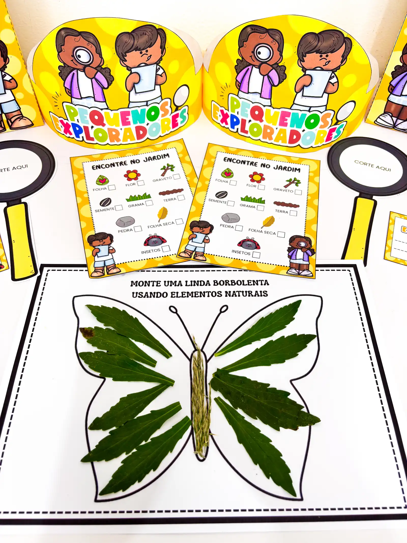Pequenos Exploradores – Kit de Exploração da Natureza — amostra 5: Uma proposta lúdica e cheia de descobertas para que as…