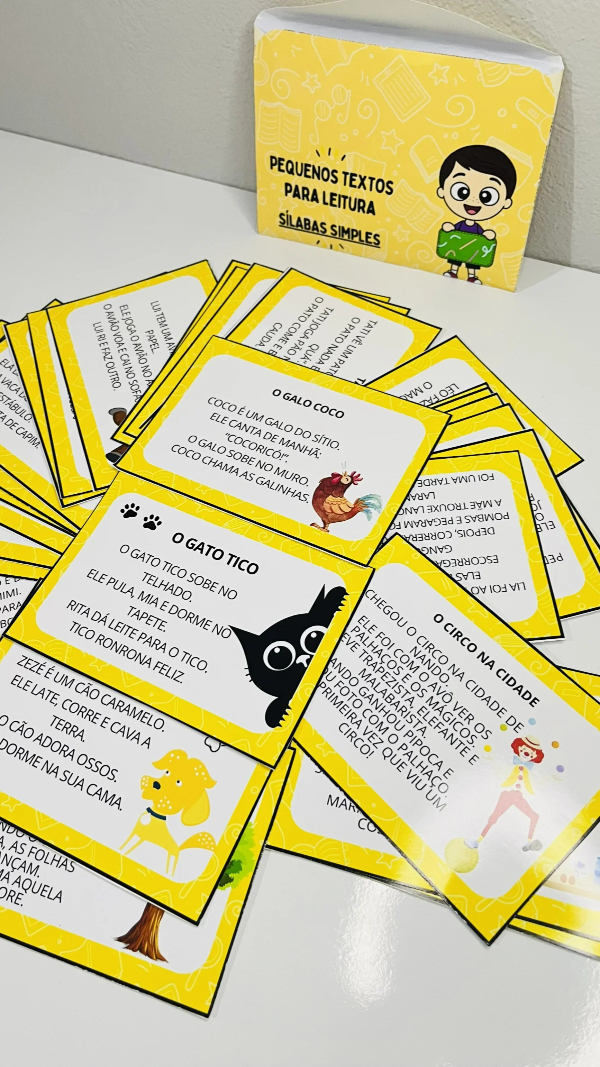 Pequenos textos para leitura – PDF para Imprimir | Alfabetização — amostra 3: Ideal para Educação Infantil e Anos Iniciais…