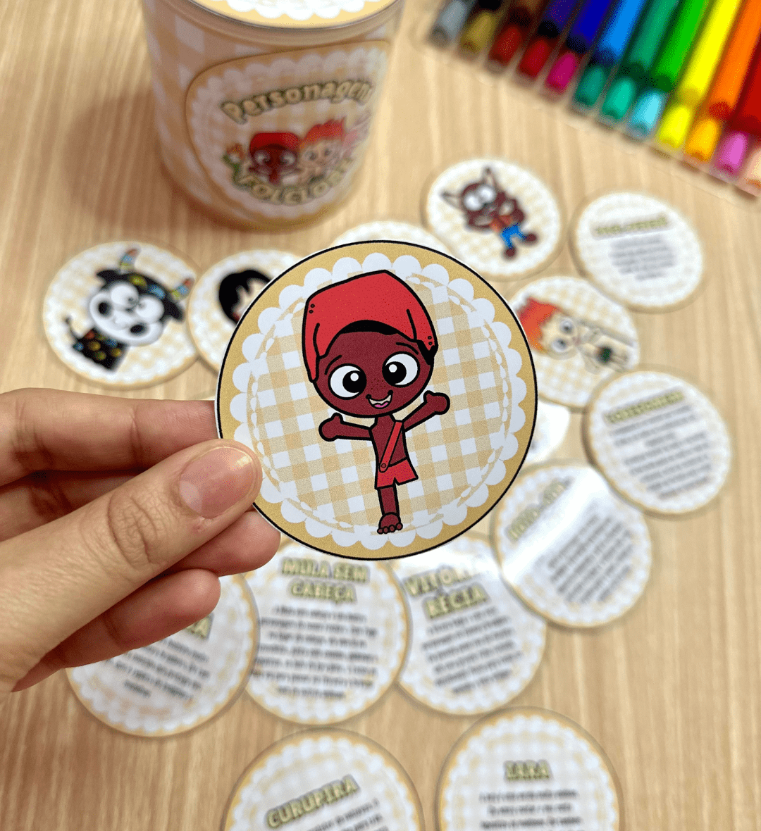 Personagens do Folclore na Lata: Recurso Lúdico em PDF — amostra 3: Como usar em sala de aula