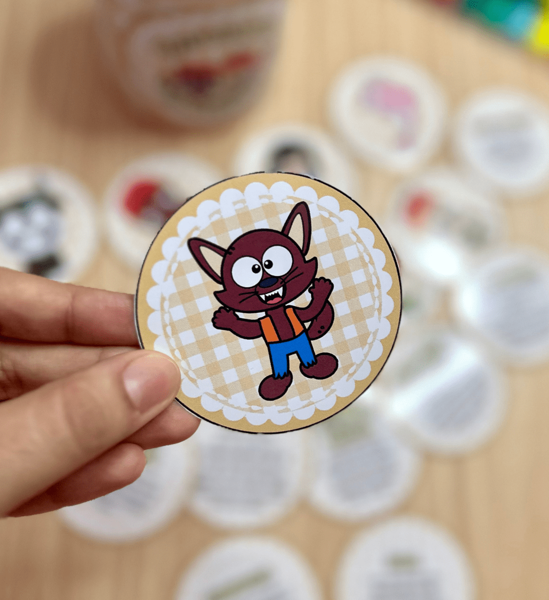Personagens do Folclore na Lata: Recurso Lúdico em PDF — amostra 5: Apresente nove personagens do folclore brasileiro com…