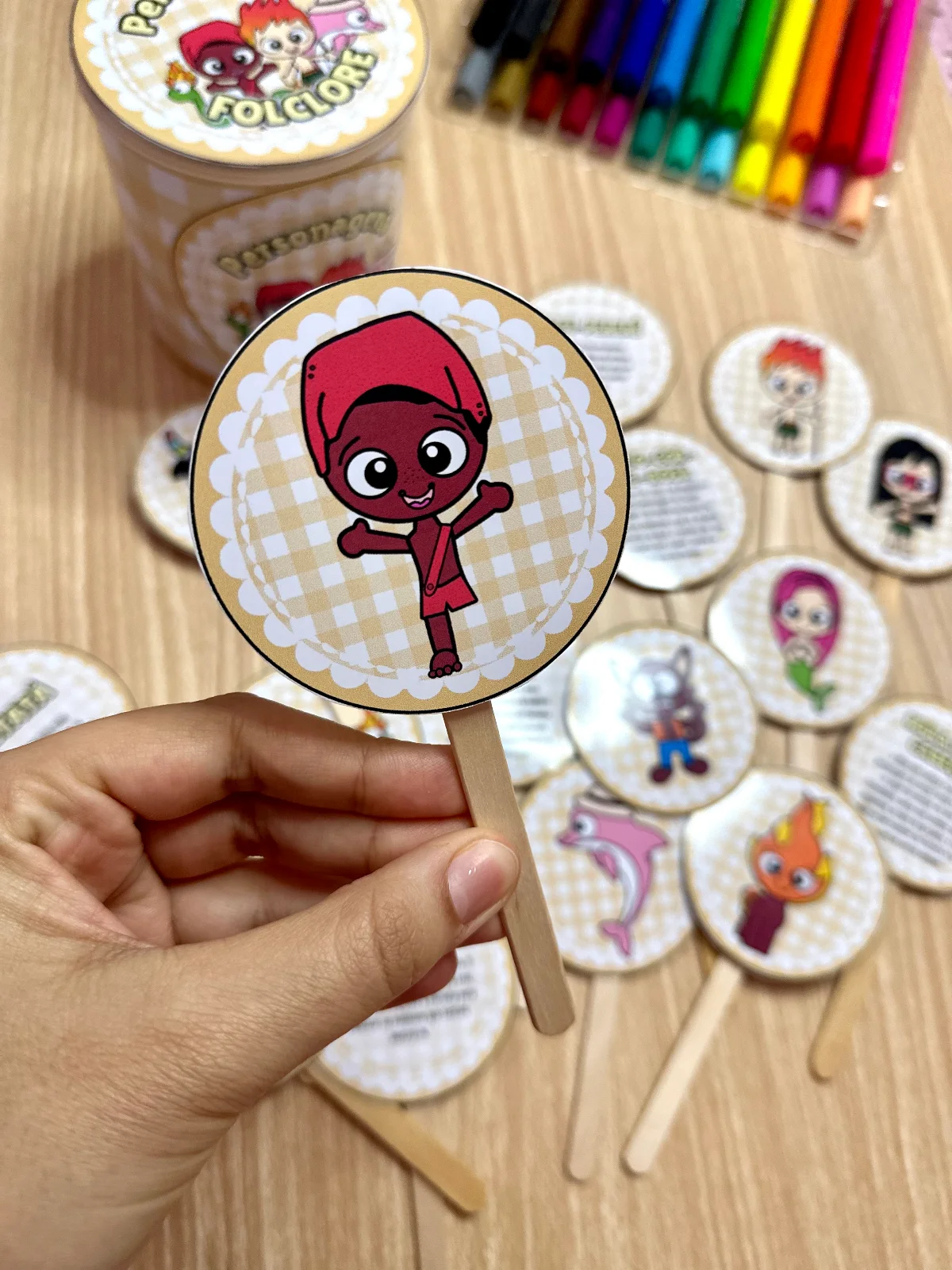 Personagens na Lata - Folclore Brasileiro — Alfabetização para Educação Infantil: O arquivo Personagens na lata Folclore é…