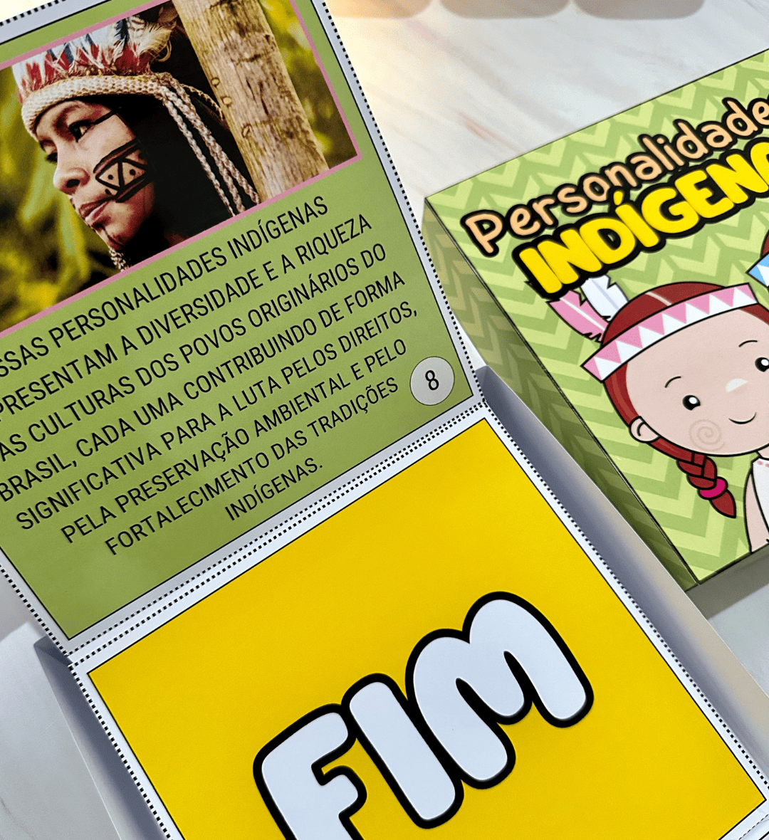 Personalidades Indígenas: História na Caixa em PDF — amostra 5: Apresente trajetórias de personalidades indígenas às…
