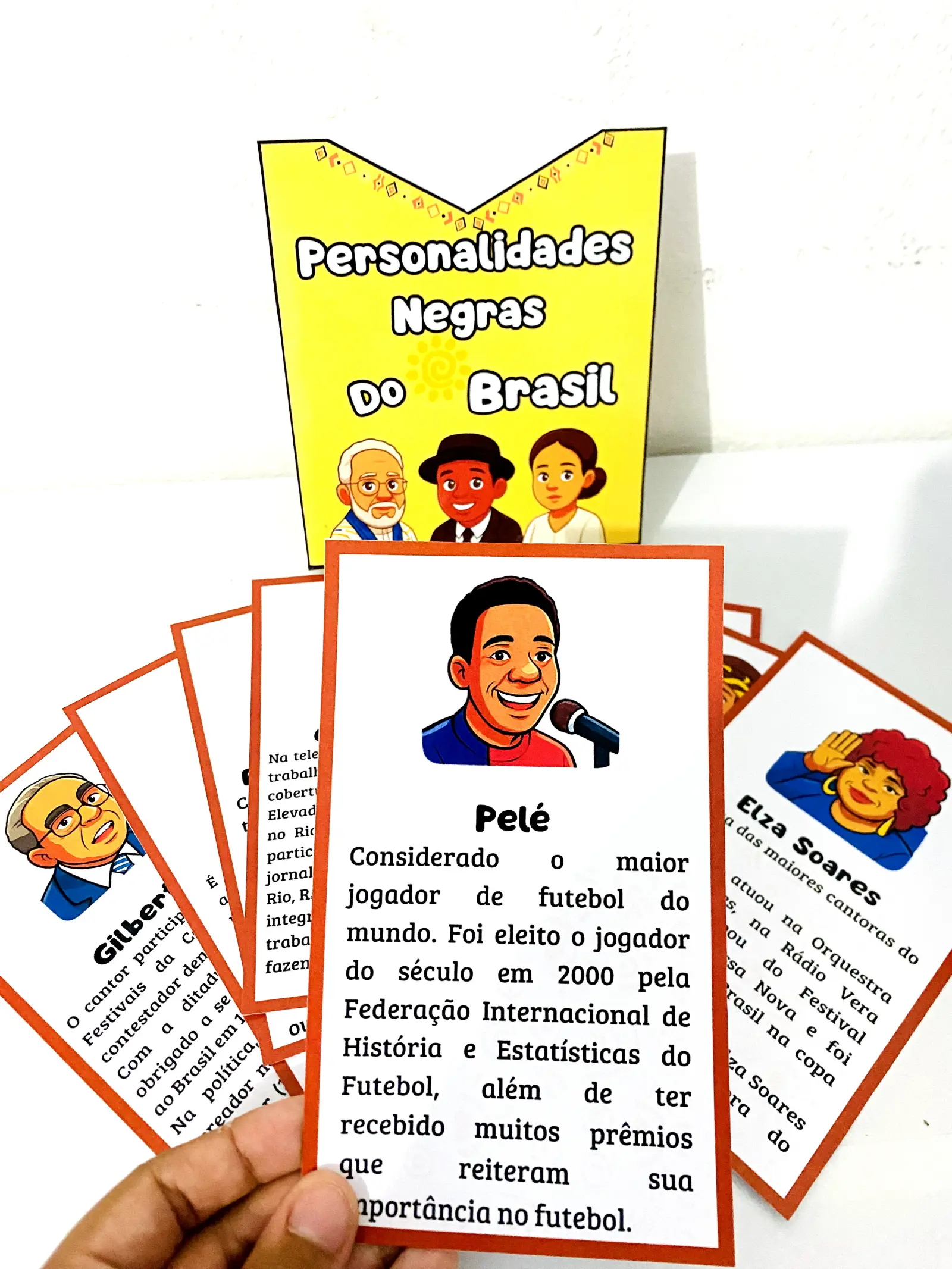 Personalidades Negras do Brasil – Atividade Consciência Negra — capa do material