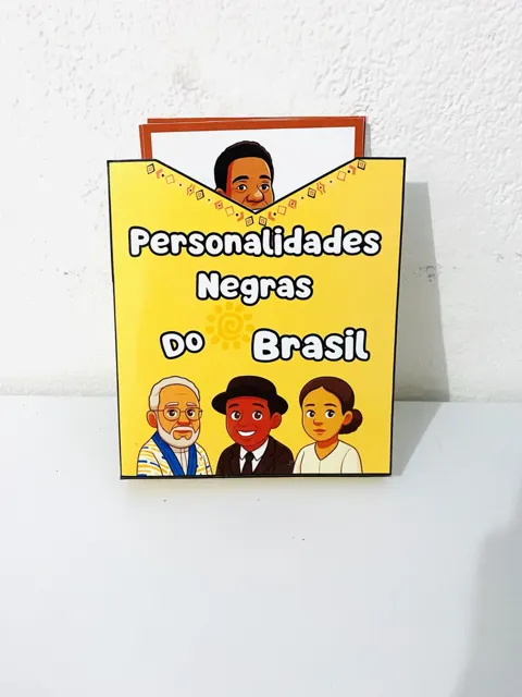 Personalidades negras do Brasil — capa do material