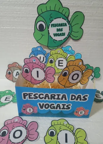 Pescaria Das Vogais – Material Pedagógico — amostra 2: Sobre o Pescaria Das Vogais