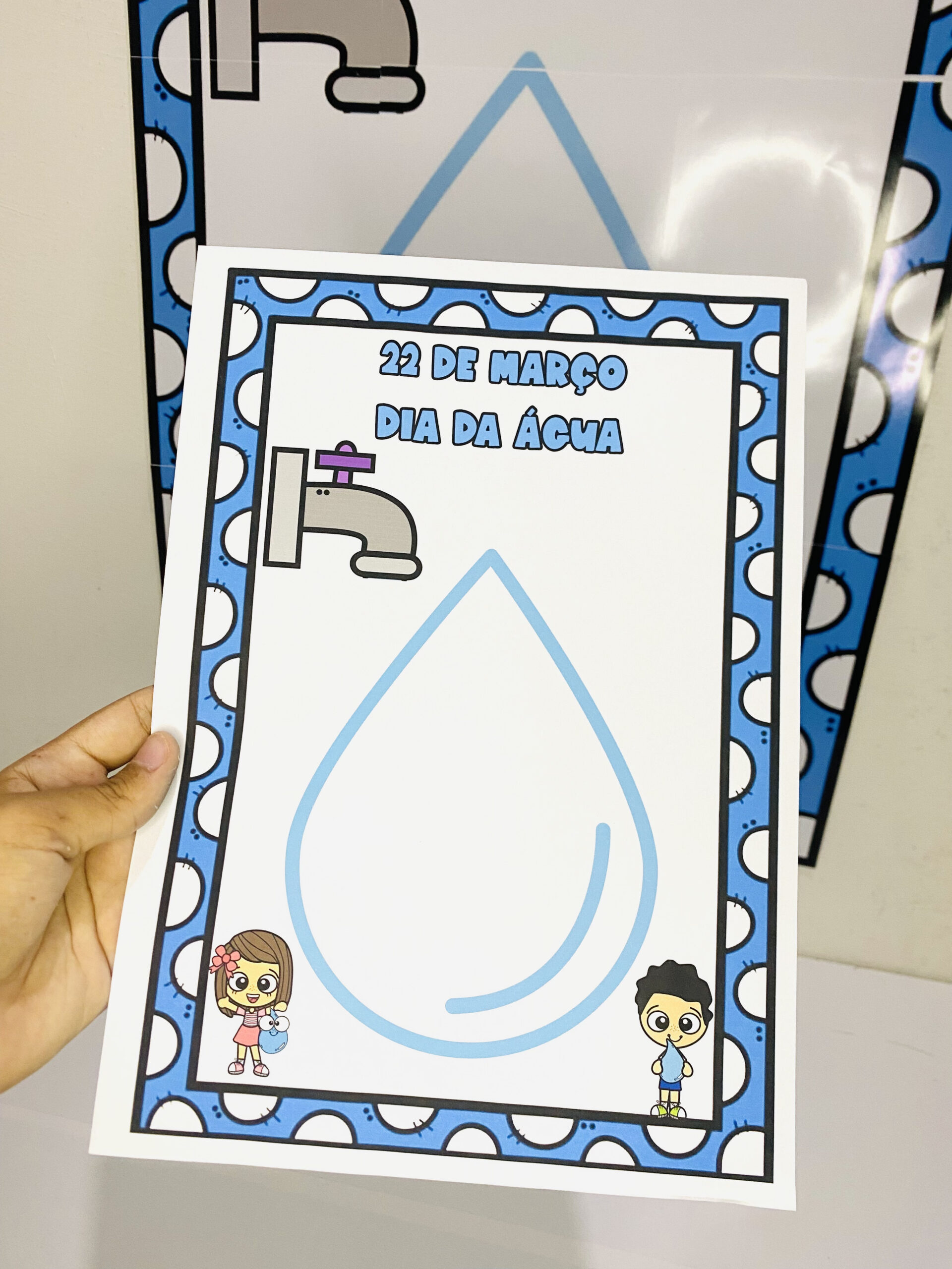 Pinel interativo: dia da água – Material Pedagógico — amostra 2: Formato e entrega
