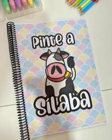 Pinte a Sílaba: 16 Atividades de Alfabetização — capa do material
