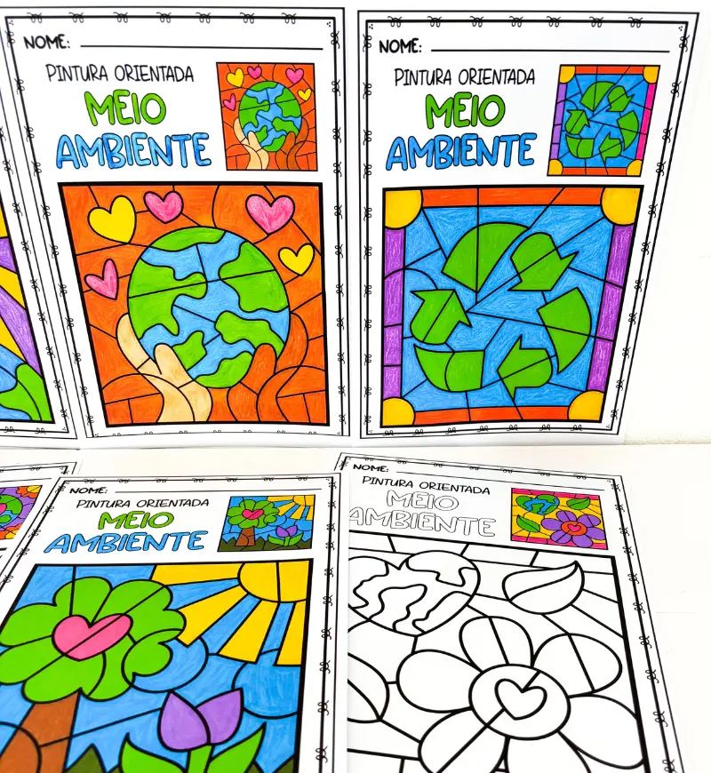 Pintura Orientada Meio Ambiente: PDF com 6 Modelos — amostra 4: Para quem é indicado