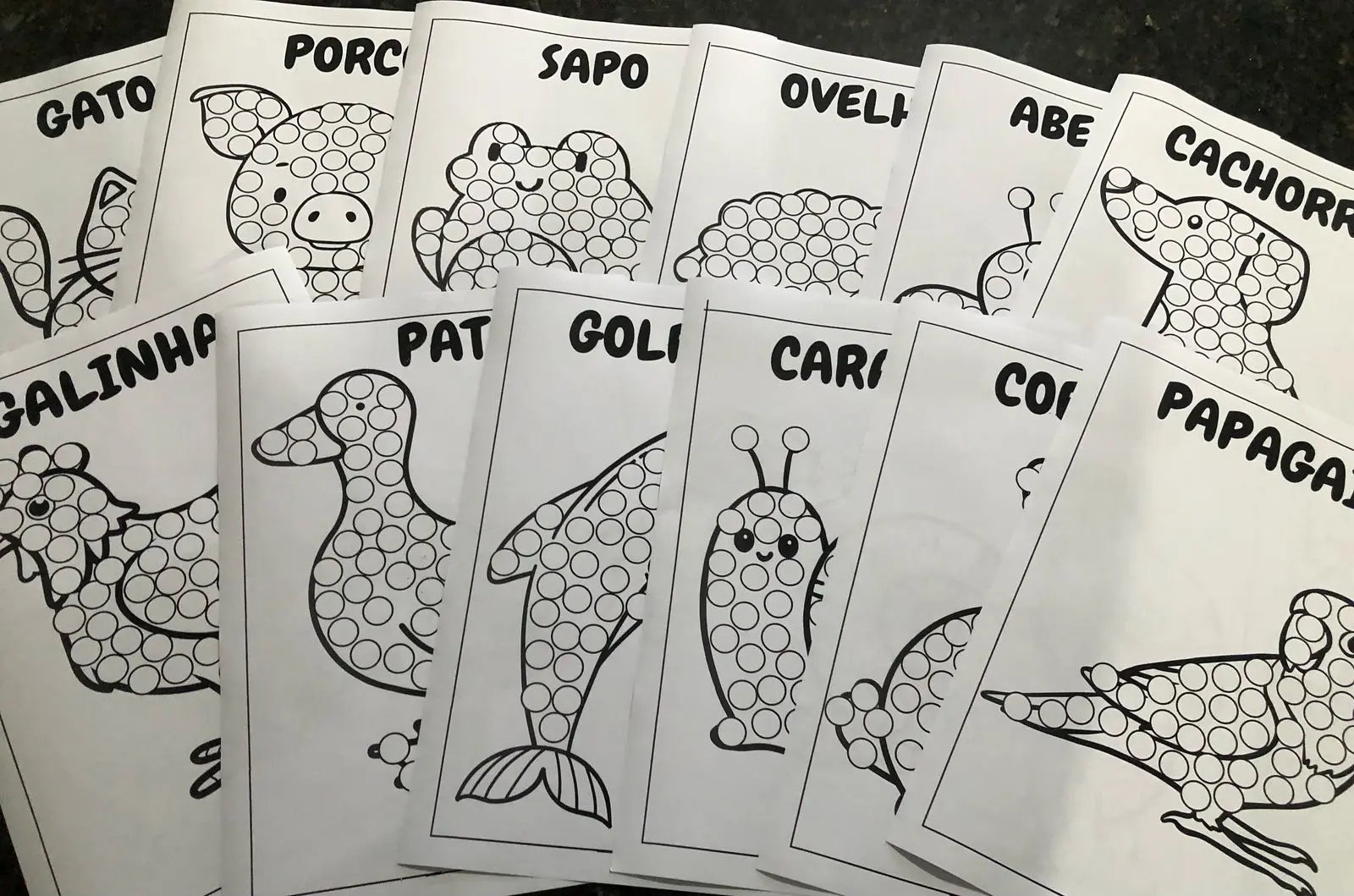 Pintura Sensorial de Animais – Material Pedagógico (cópia) — amostra 1: Atividade de pintura sensorial com animais para…