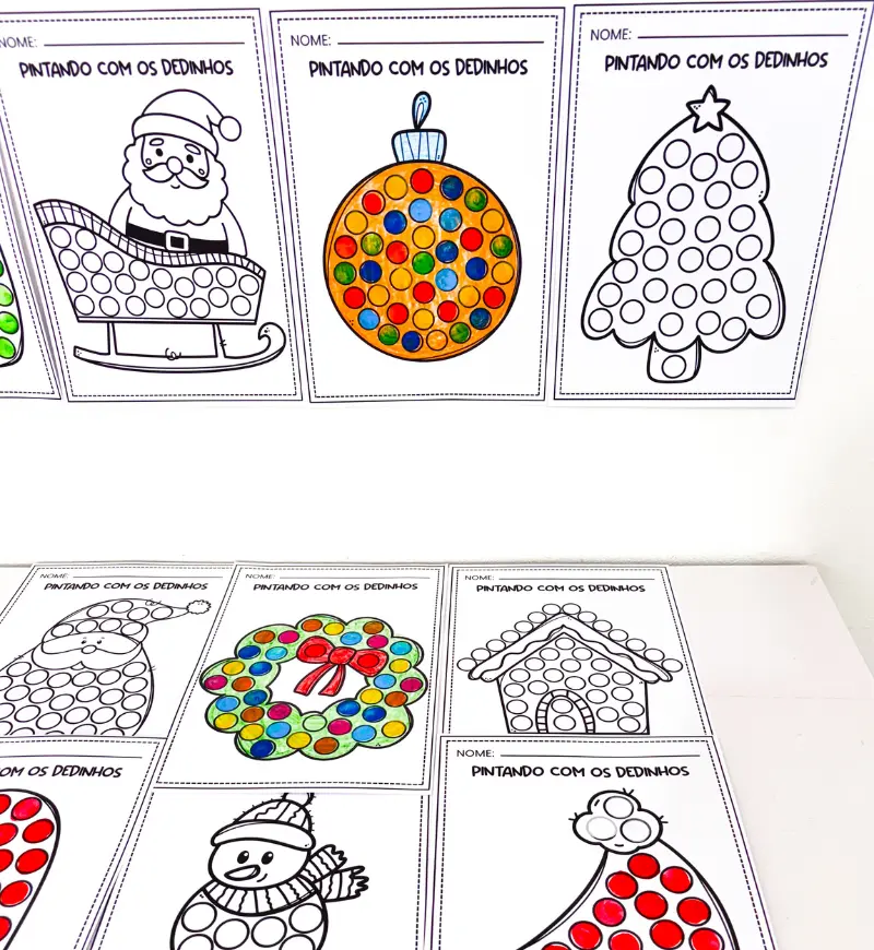Pintura Sensorial de Natal: 10 Atividades em PDF — amostra 5: Para quem é indicado