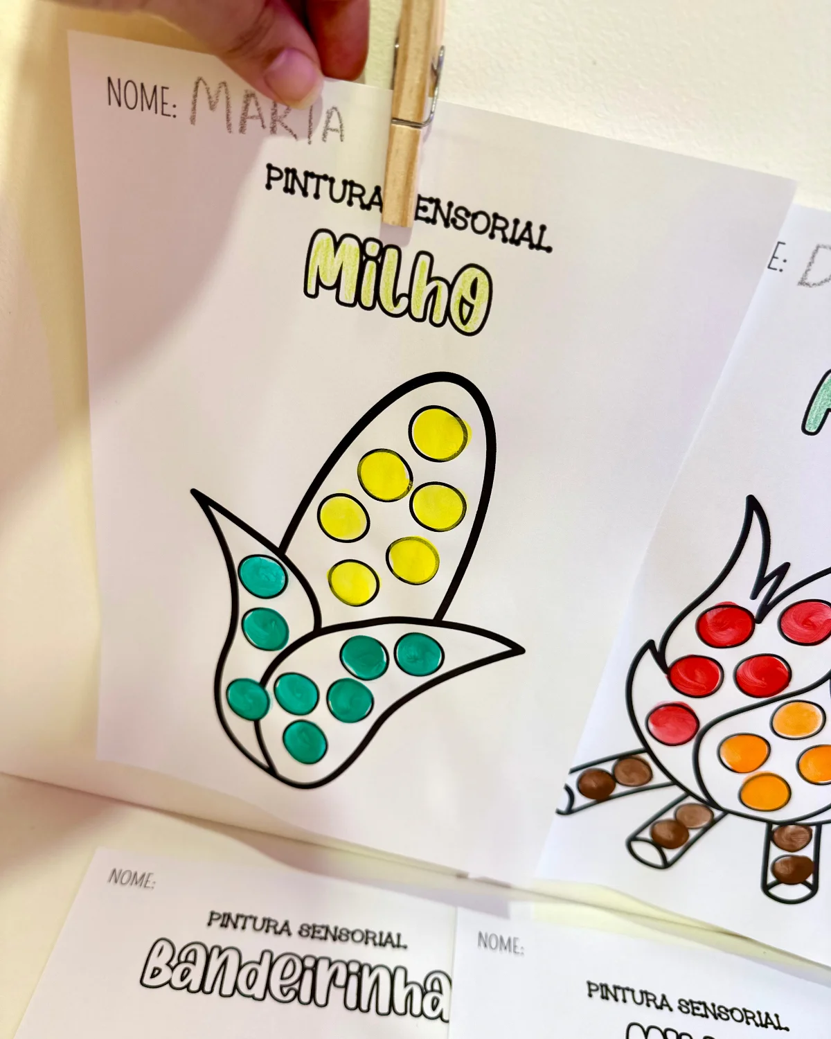 Pintura Sensorial Festa Junina | Atividade Educação Infantil para Imprimir — amostra 2: Atividades de pintura sensorial… Pintura Sensorial Festa Junina | Atividade Educação Infantil para Imprimir — amostra 2: Atividades de pintura sensorial…