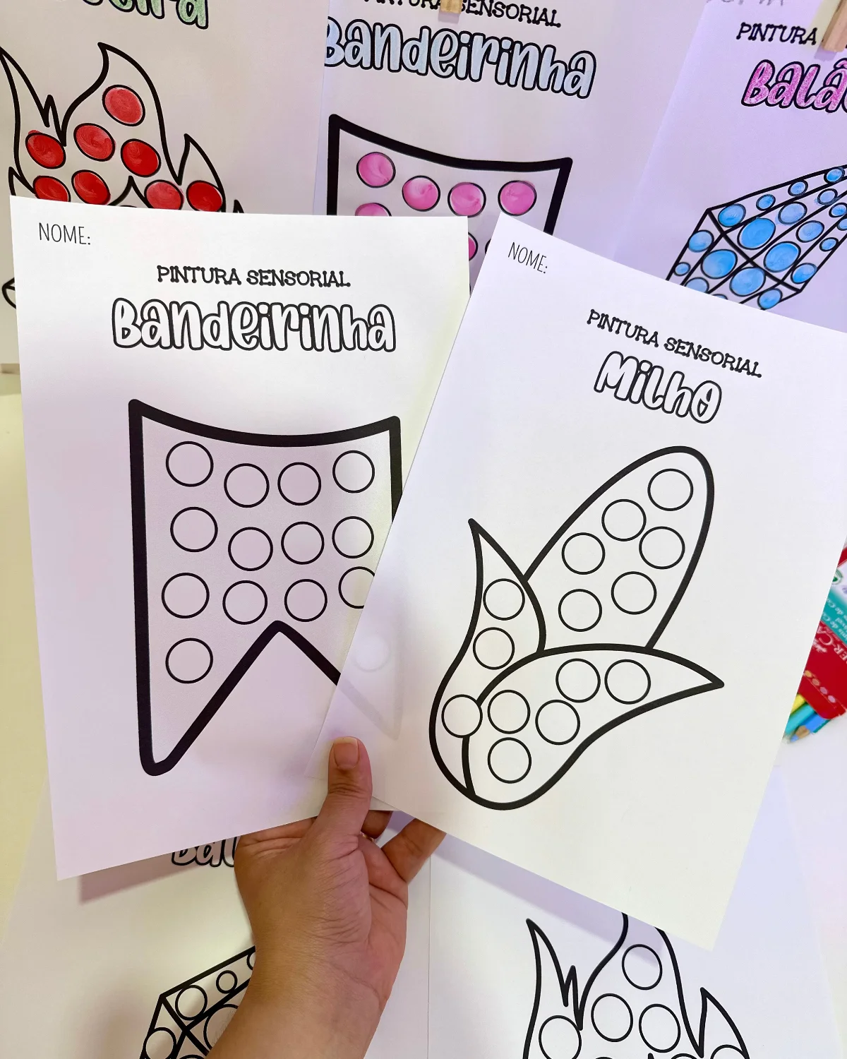 Pintura Sensorial Festa Junina | Atividade Educação Infantil para Imprimir — amostra 3: Atividades de pintura sensorial… Pintura Sensorial Festa Junina | Atividade Educação Infantil para Imprimir — amostra 3: Atividades de pintura sensorial…
