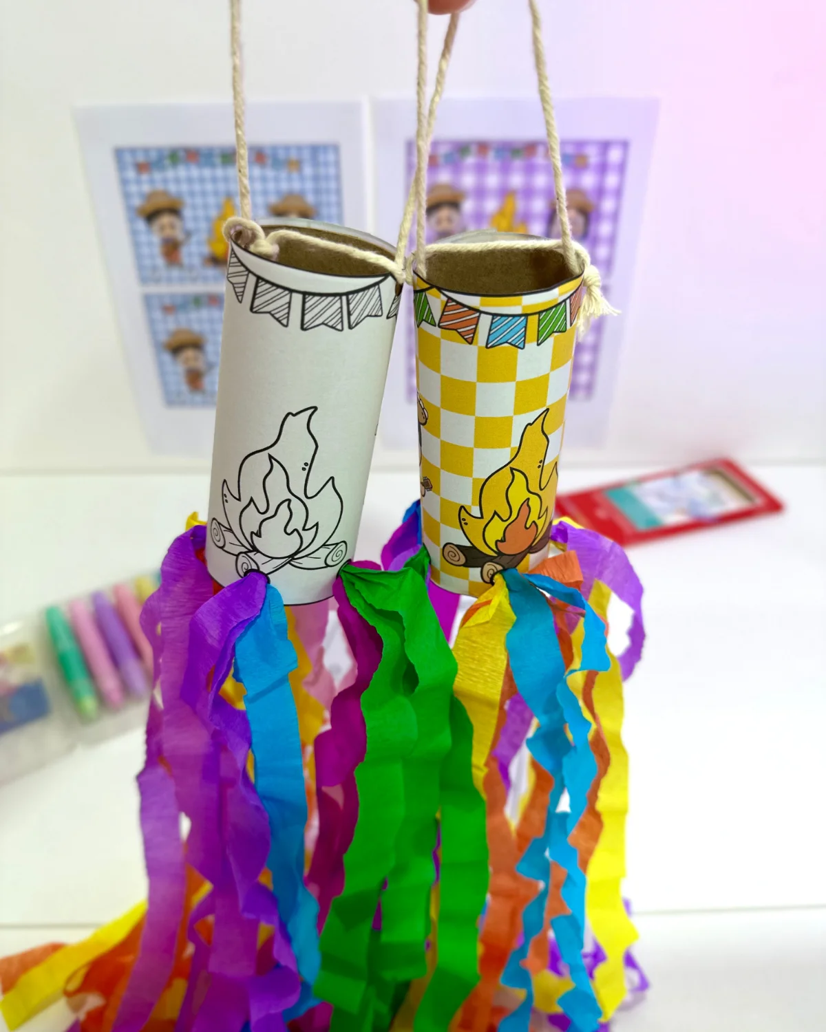 Pipa de Mão – Festa Junina – PDF para Imprimir — amostra 4: Um recurso lúdico e criativo para trabalhar o tema Festa Junina…