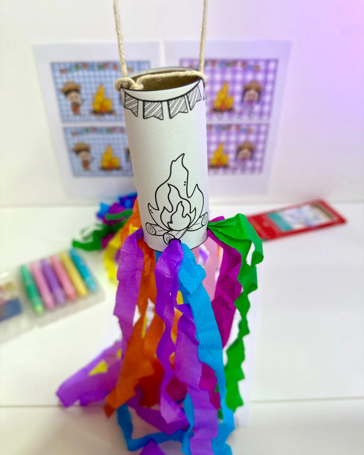 Pipa de Mão – Festa Junina – PDF para Imprimir — Alfabetização para Educação Infantil: Um recurso lúdico e criativo para…