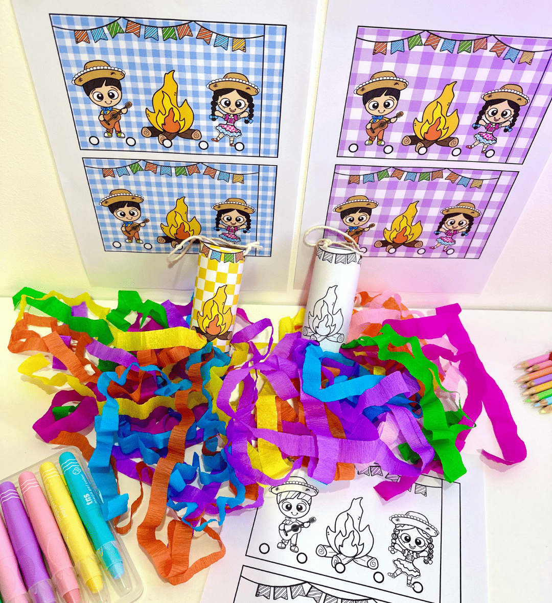 Pipa de mão para Festa Junina na Educação Infantil — amostra 4: Para quem é indicado