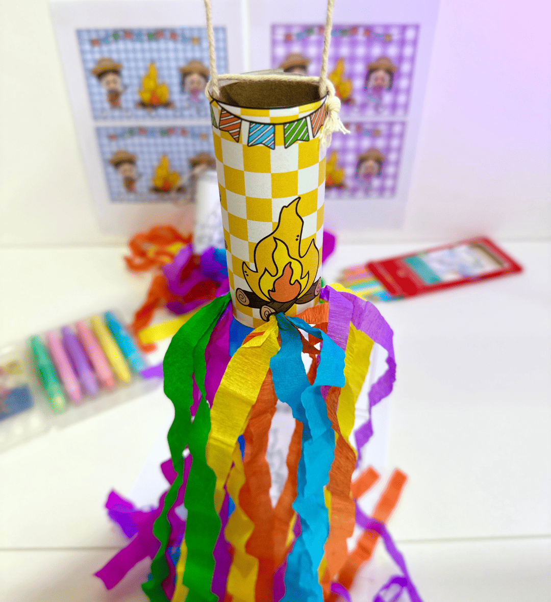 Pipa de mão para Festa Junina na Educação Infantil — Datas comemorativas para Educação Infantil: Leve o tema Festa Junina à…