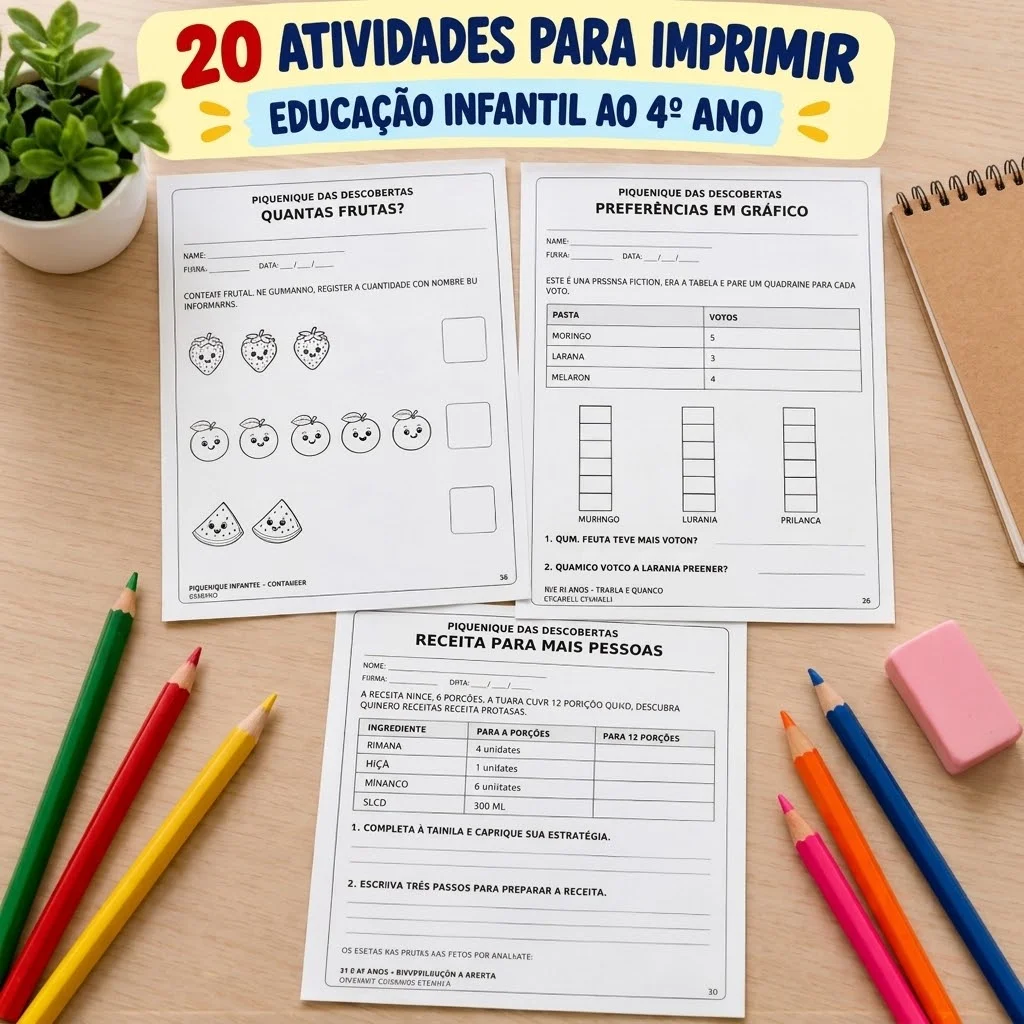 Piquenique das Descobertas – Projeto Pedagógico — amostra 2: Aprendizagens que nascem do piquenique