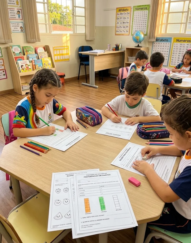 Piquenique das Descobertas – Projeto Pedagógico — amostra 3: Organização por etapa escolar
