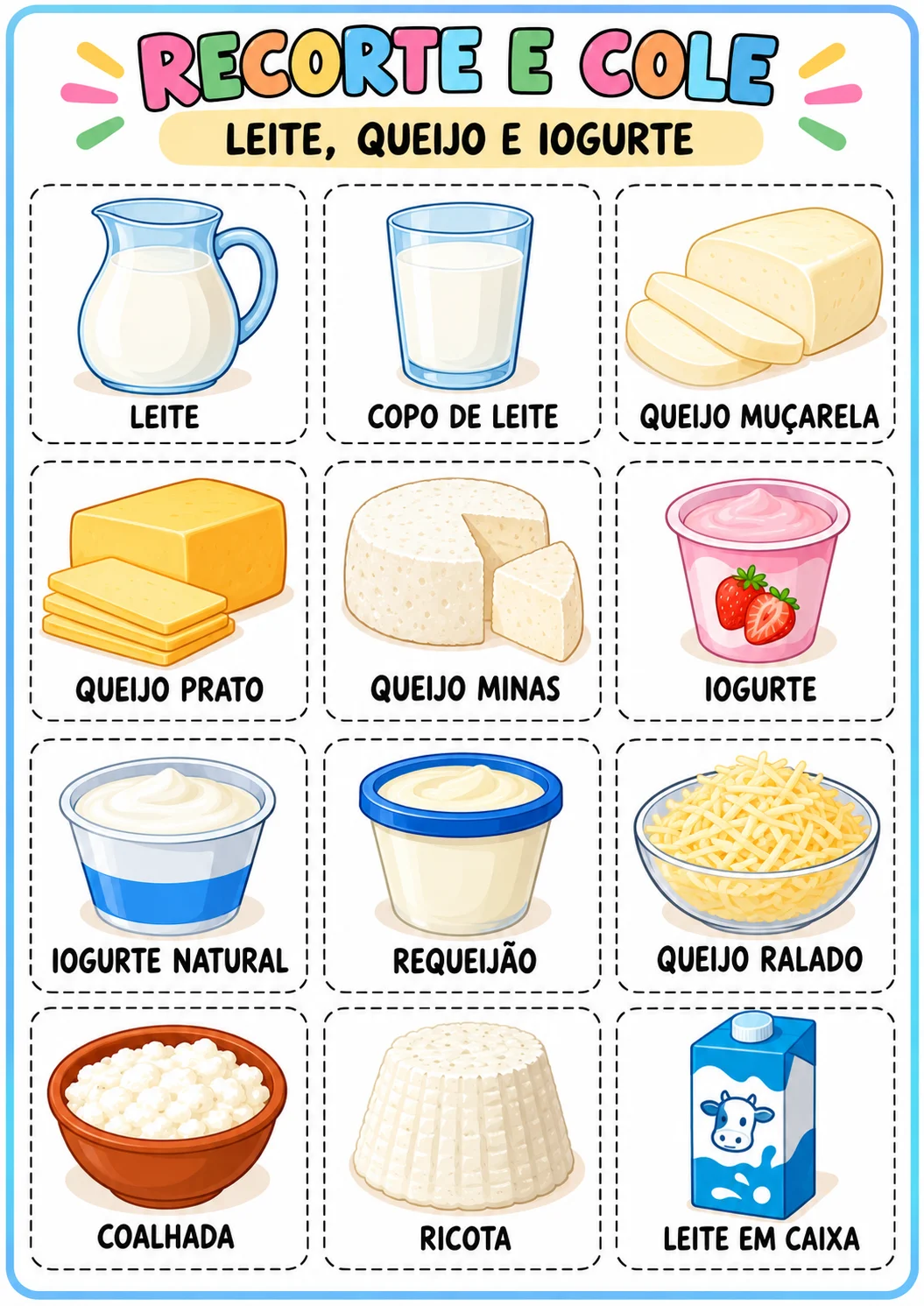 🍎🥦 PIRÂMIDE ALIMENTAR INTERATIVA – PÔSTER PARA MONTAR 🥕🥛 — amostra 2: 🧠 classificação dos alimentos