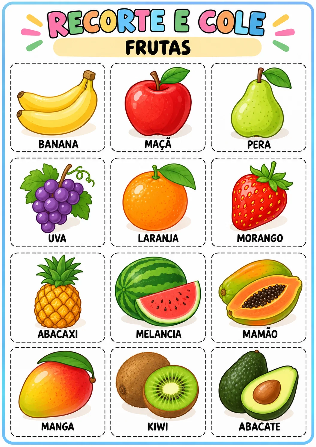 🍎🥦 PIRÂMIDE ALIMENTAR INTERATIVA – PÔSTER PARA MONTAR 🥕🥛 — amostra 5: 🎨 construção coletiva