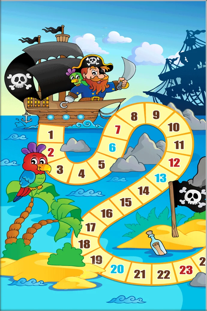 Piratas das Frações – Jogo Pedagógico de Matemática — amostra 1: Piratas das Frações – Jogo Educativo de Matemática