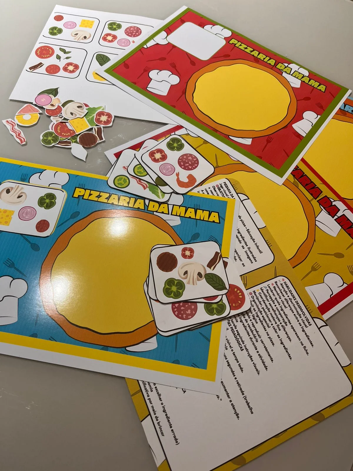 Pizza Divertida – PDF para Imprimir | Educação Infantil — amostra 2: Sobre o Pizza Divertida