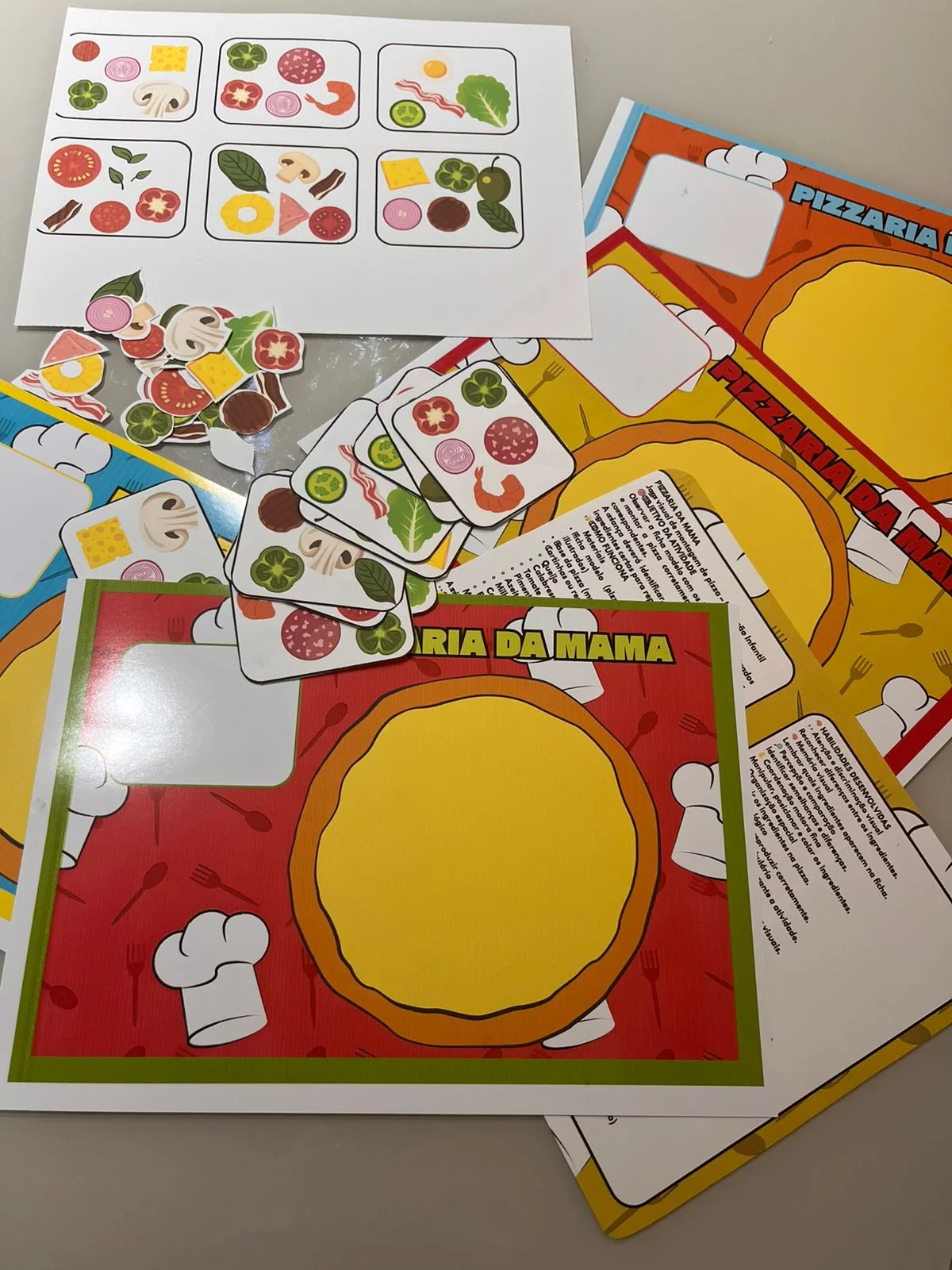 Pizza Divertida – PDF para Imprimir | Educação Infantil — capa do material